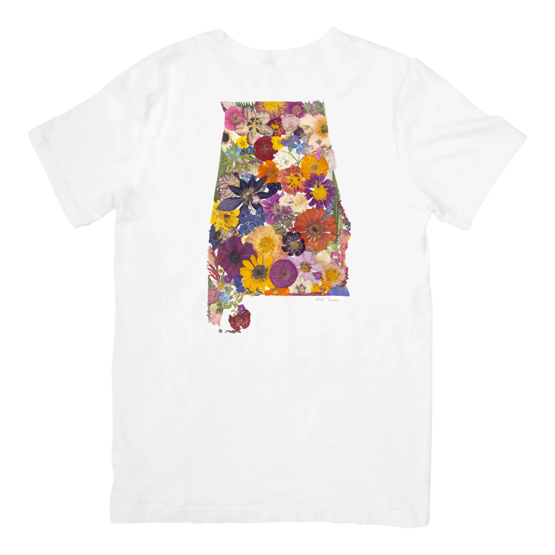 State Themed Comfort Colors Tshirt - "Where I Bloom" Collection