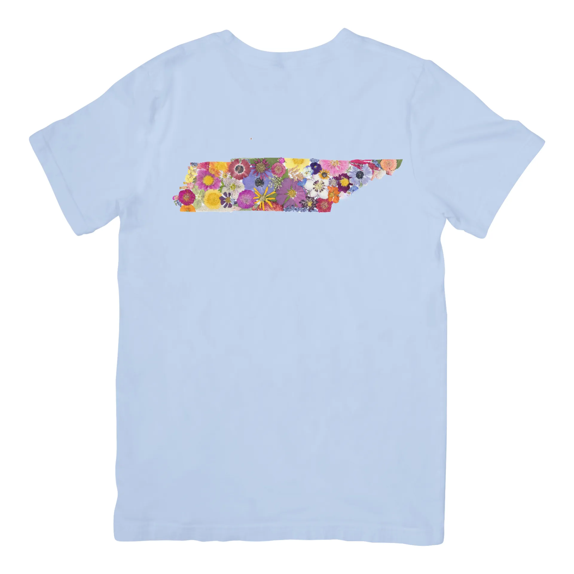 State Themed Comfort Colors Tshirt - "Where I Bloom" Collection