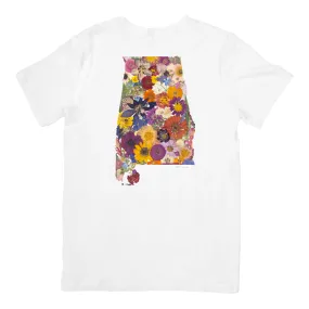 State Themed Comfort Colors Tshirt - "Where I Bloom" Collection