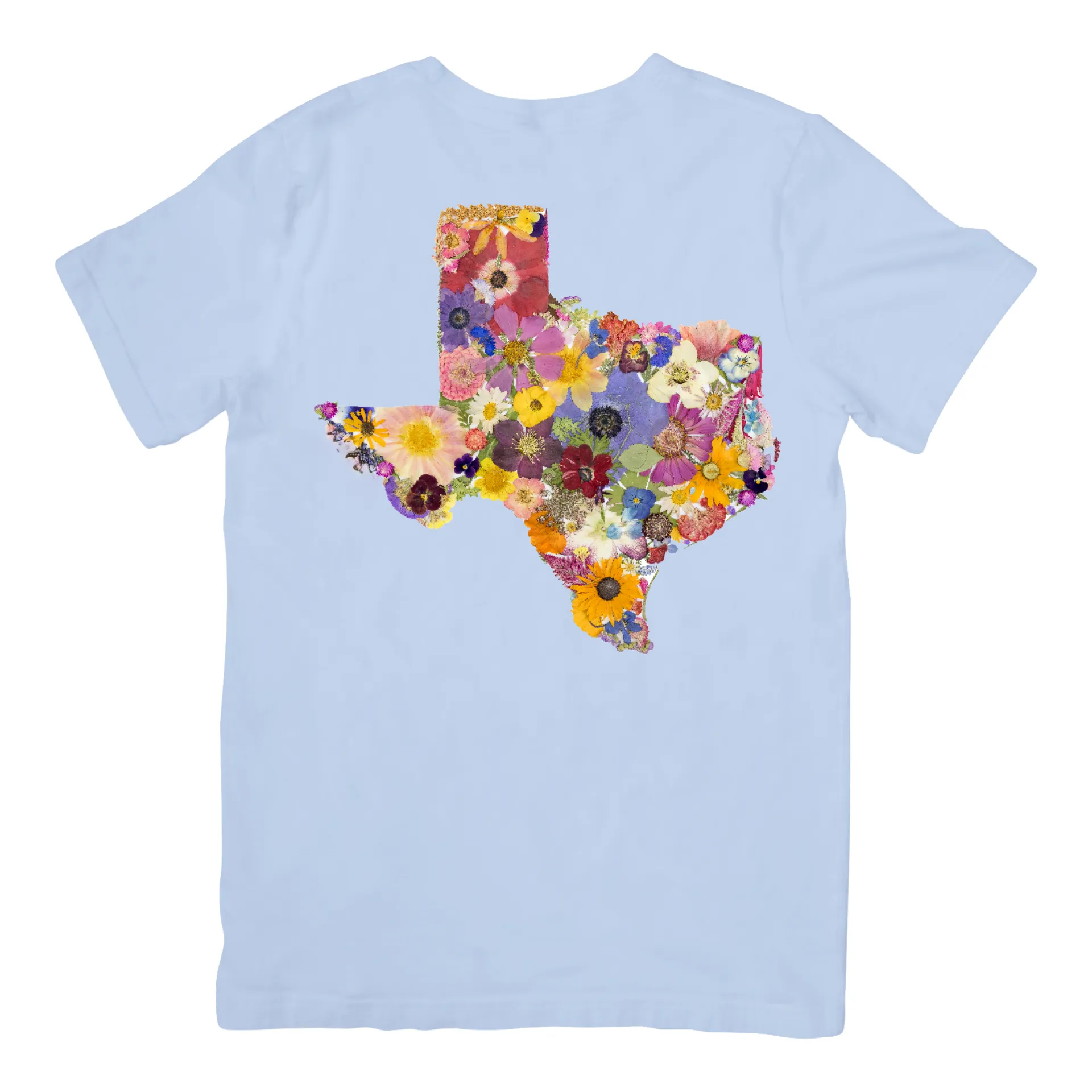 State Themed Comfort Colors Tshirt - "Where I Bloom" Collection
