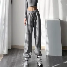 Streetwear High Waist Loose Pants