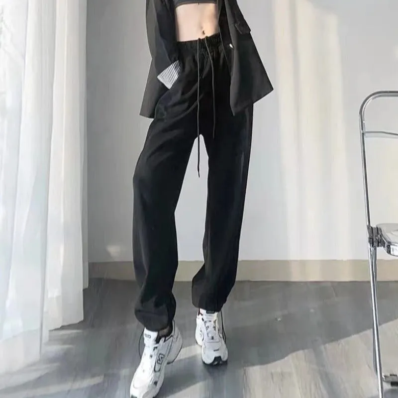 Streetwear High Waist Loose Pants