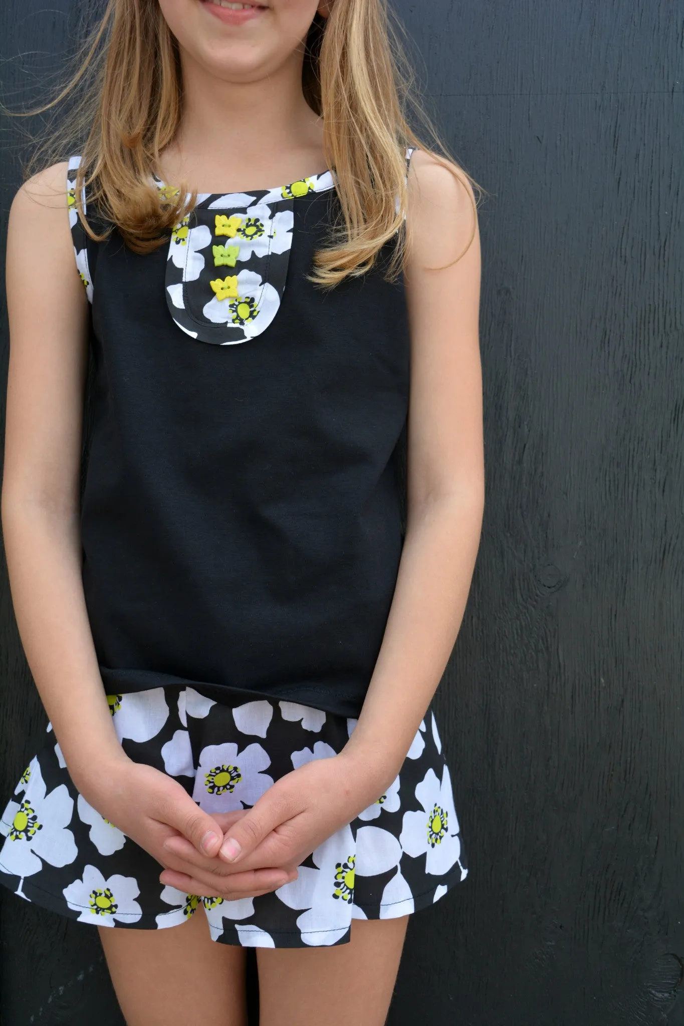 Suzie Tank Top sizes 2-14 years sewing pattern for singlet top   headband