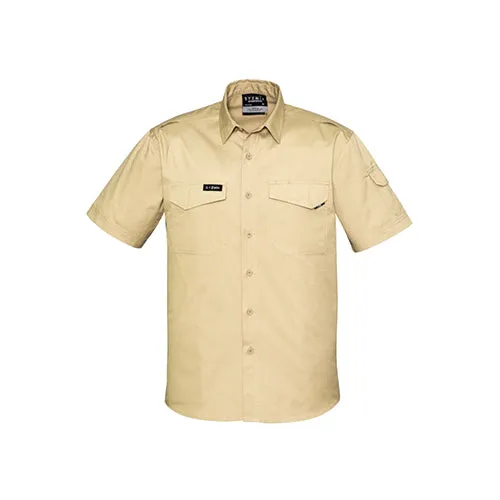 Syzmik Workwear | Mens Rugged Cooling Short Sleeve Shirt | ZW405