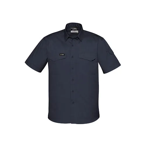 Syzmik Workwear | Mens Rugged Cooling Short Sleeve Shirt | ZW405