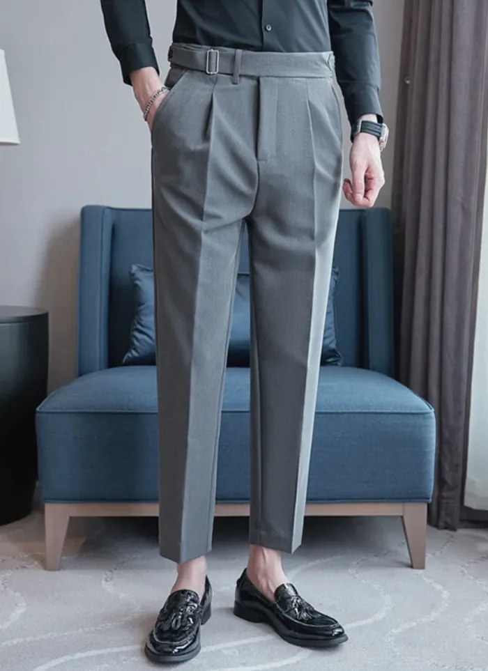 Tailored Naples Trousers - grey