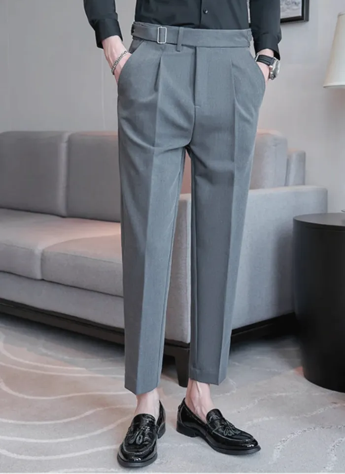 Tailored Naples Trousers - grey