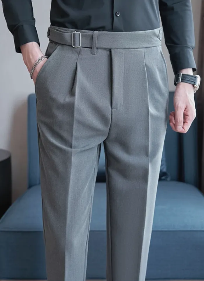 Tailored Naples Trousers - grey