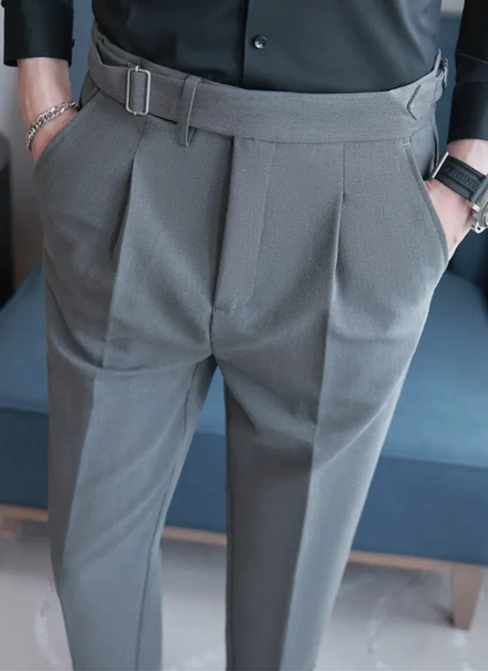 Tailored Naples Trousers - grey