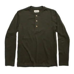 The Heavy Bag Henley in Cypress