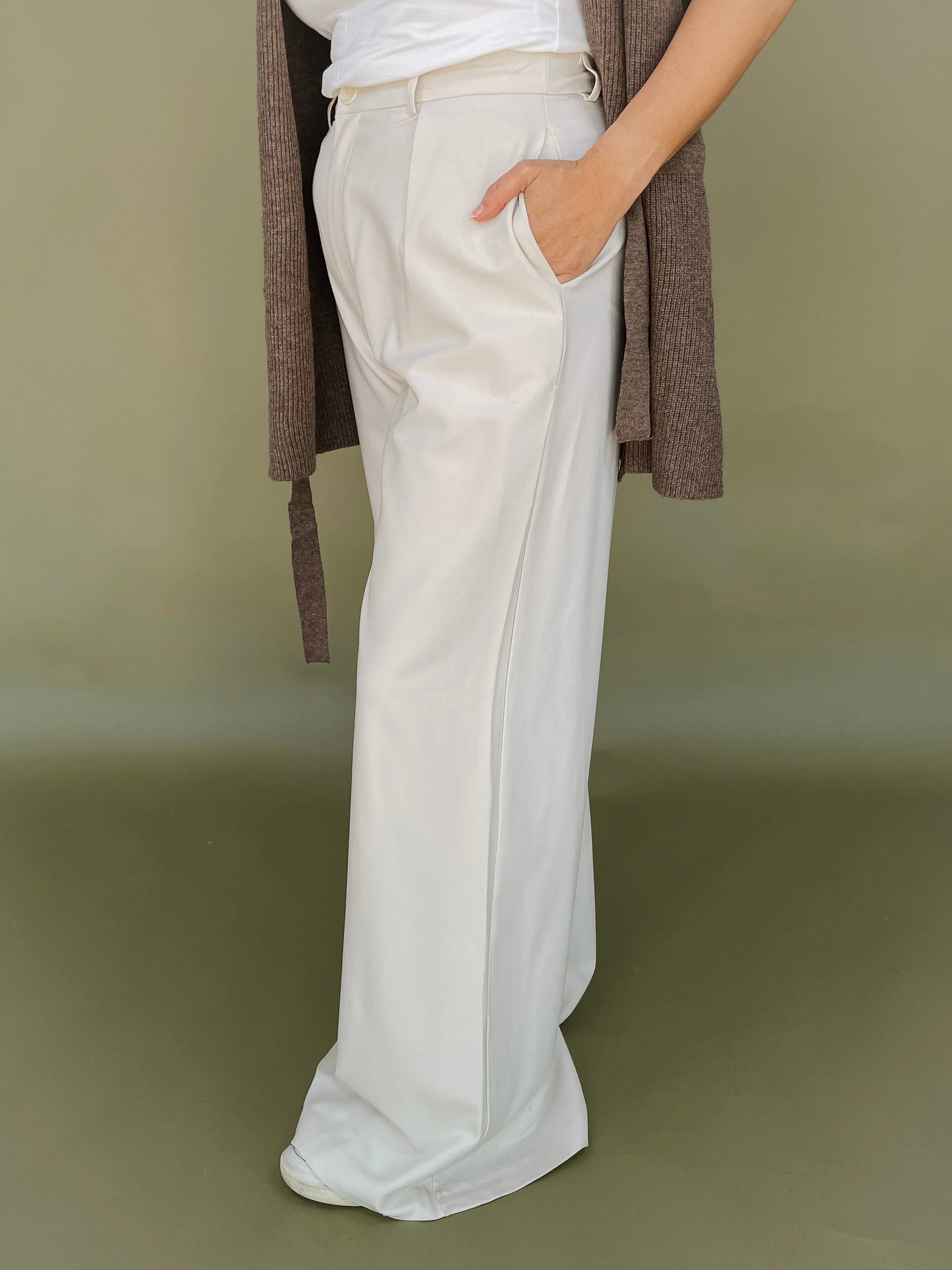 Tina High Waist Trouser Pants