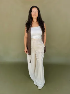 Tina High Waist Trouser Pants