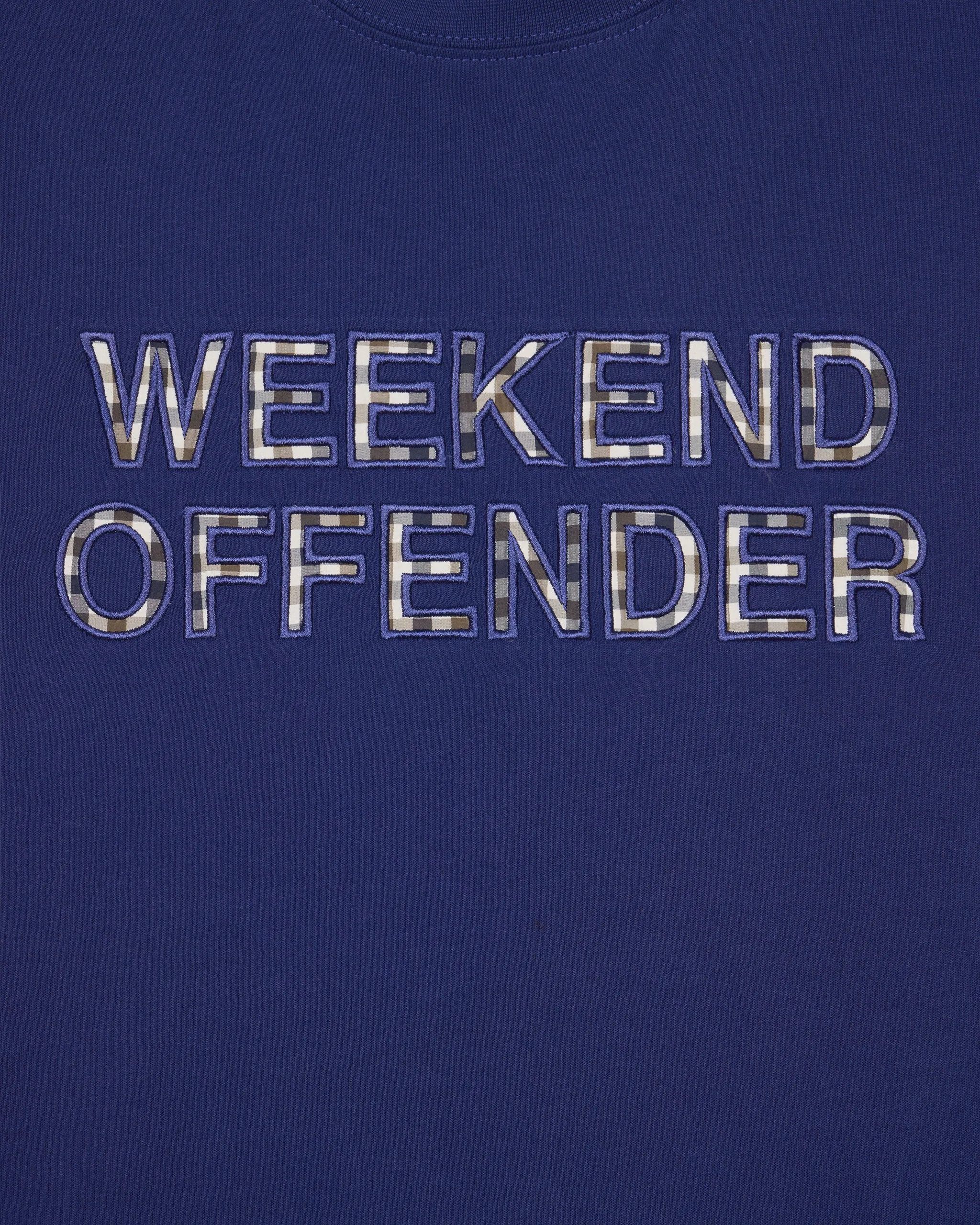 Tornaco Logo T-Shirt Bright Navy/Mid House Check