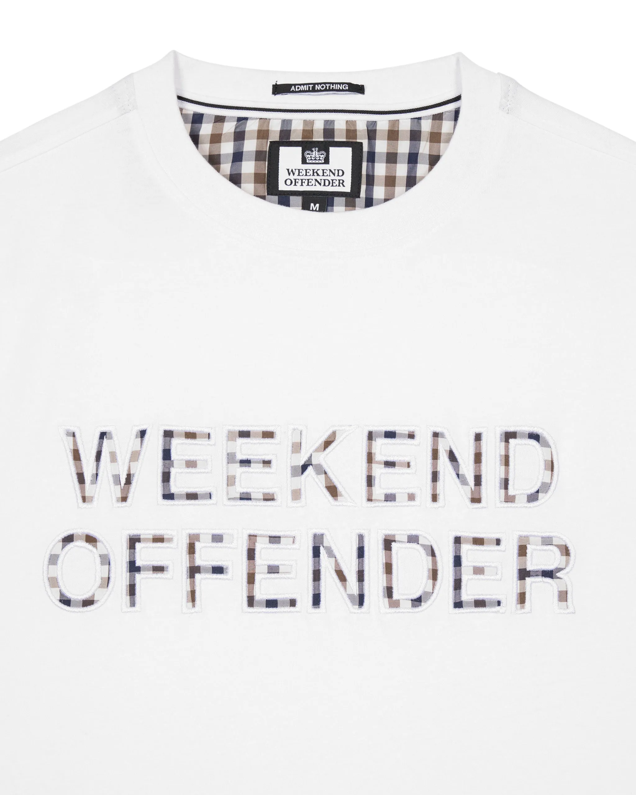 Tornaco Logo T-Shirt White/Mid House Check