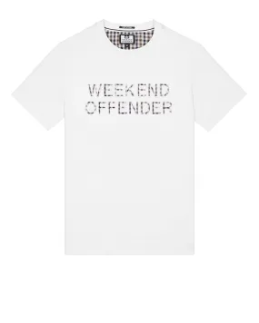 Tornaco Logo T-Shirt White/Mid House Check