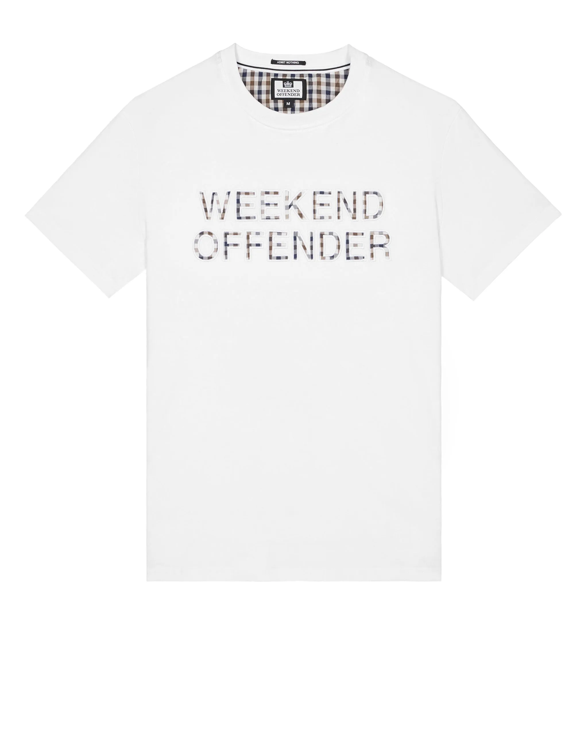 Tornaco Logo T-Shirt White/Mid House Check