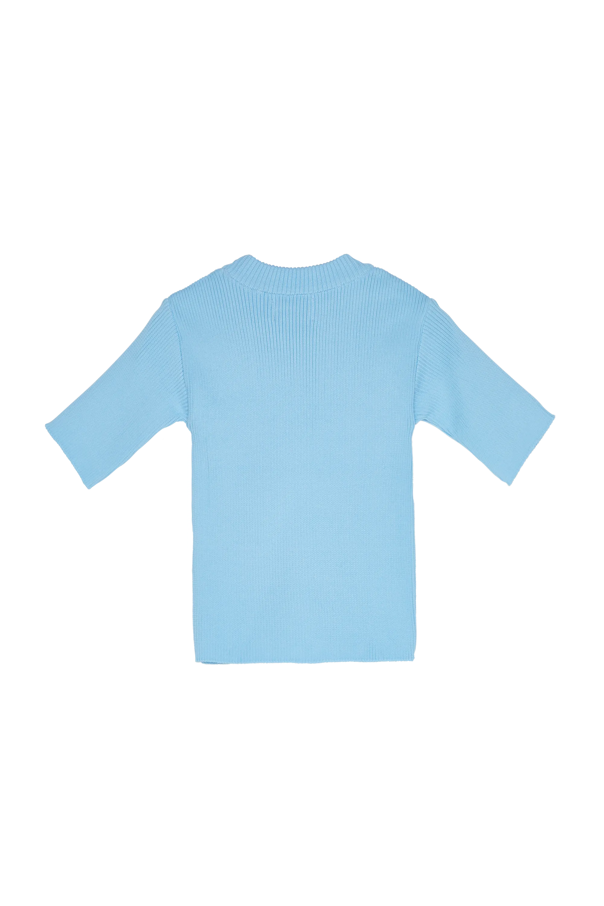 TRACY Dream Blue - Short Sleeve Jumper
