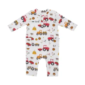 Uni Romper - Happy Tractors