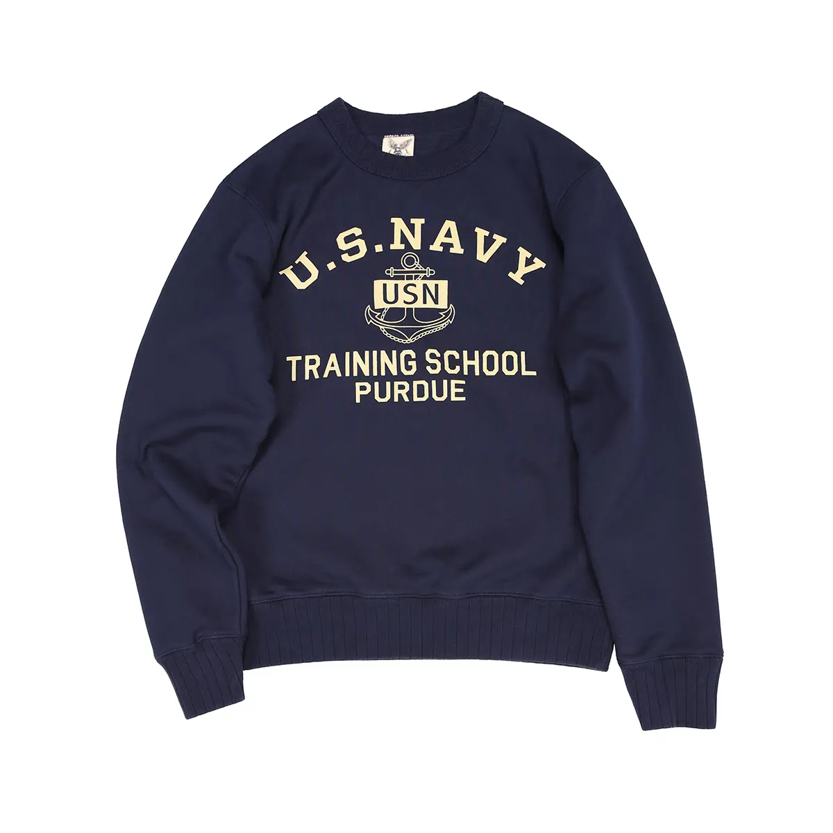 U.S. NAVY Training School Purdue – Retro Military Crewneck Sweatshirt