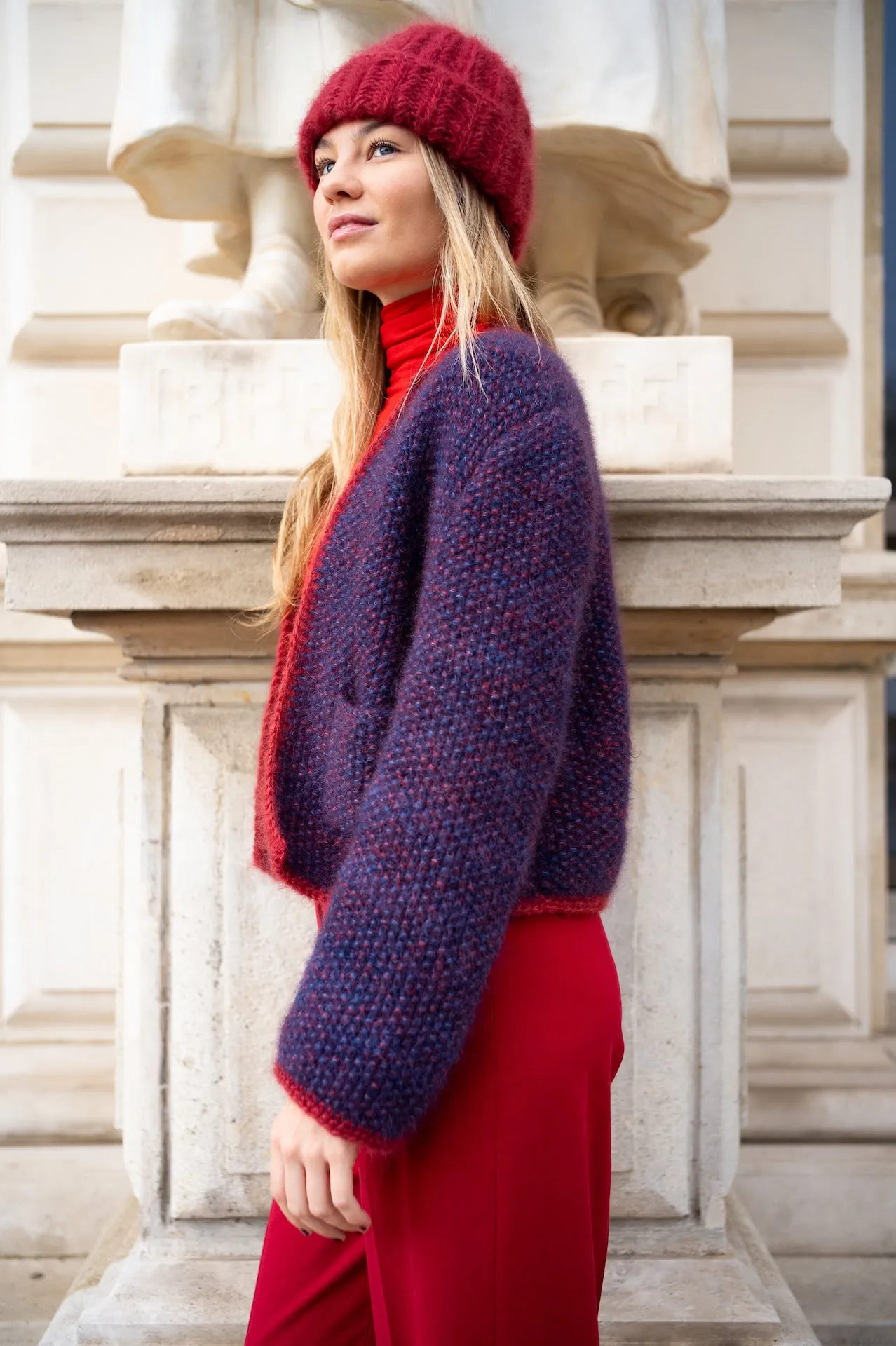 Vici Cardigan - Mix Navy *Pre-Order