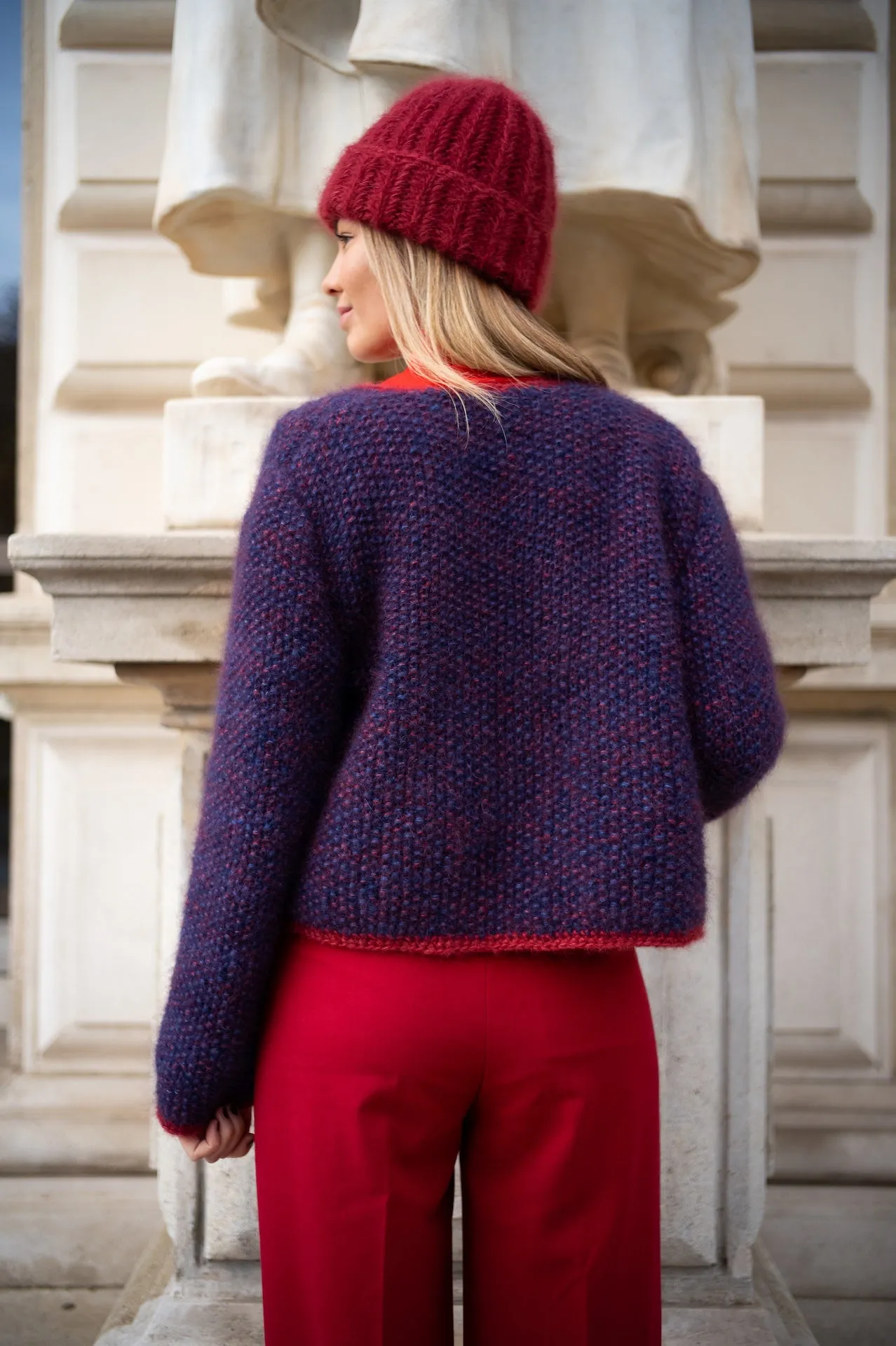 Vici Cardigan - Mix Navy *Pre-Order