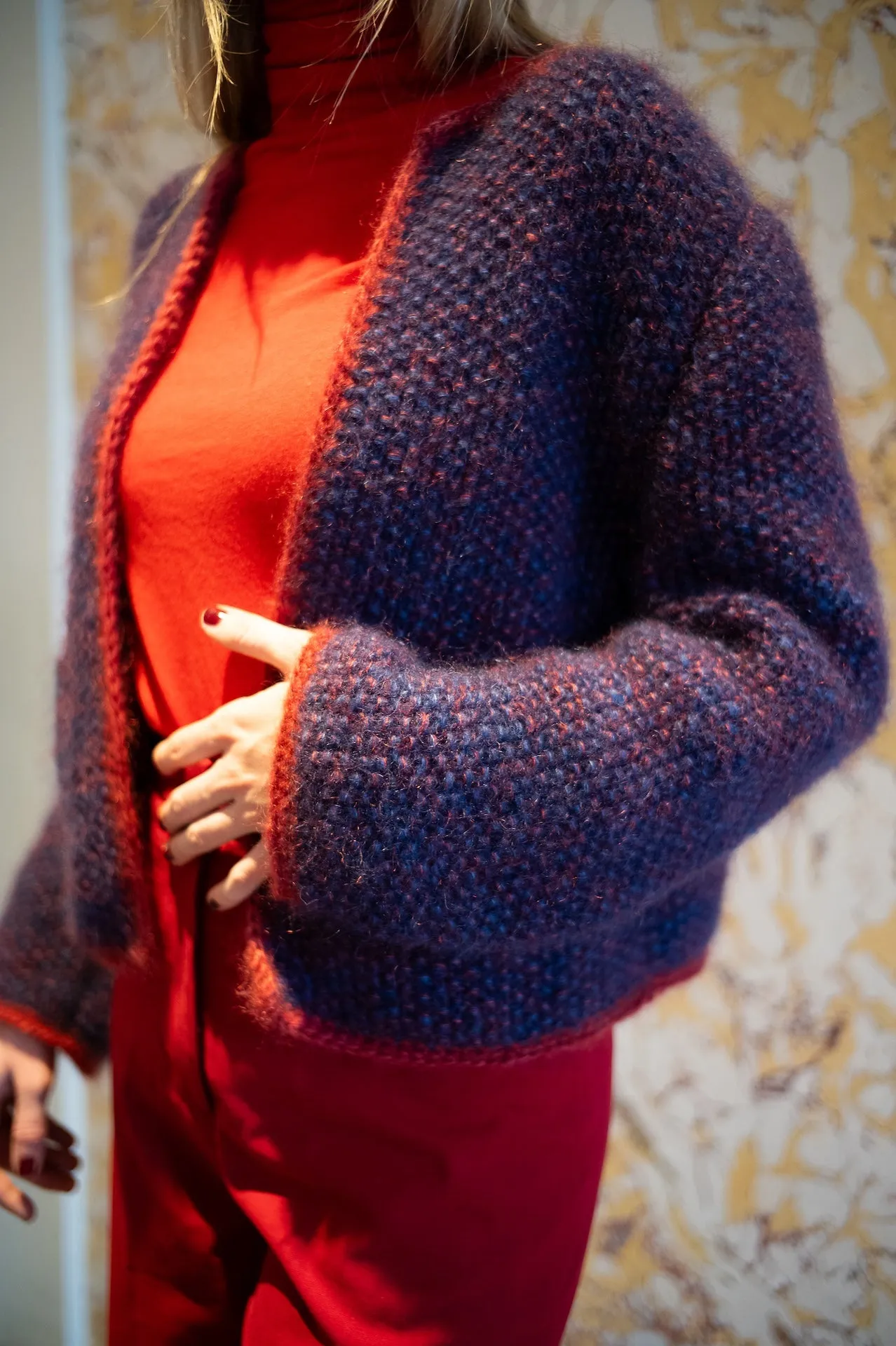 Vici Cardigan - Mix Navy *Pre-Order