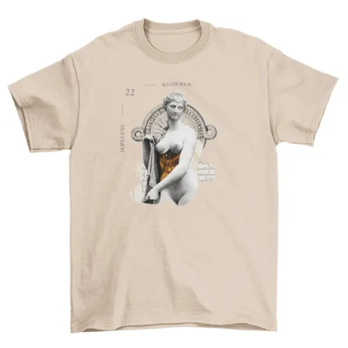 Vintage Black Holes Collage T-Shirt