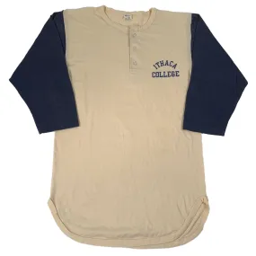 Vintage Champion "Ithaca College" 3/4 Henley Shirt