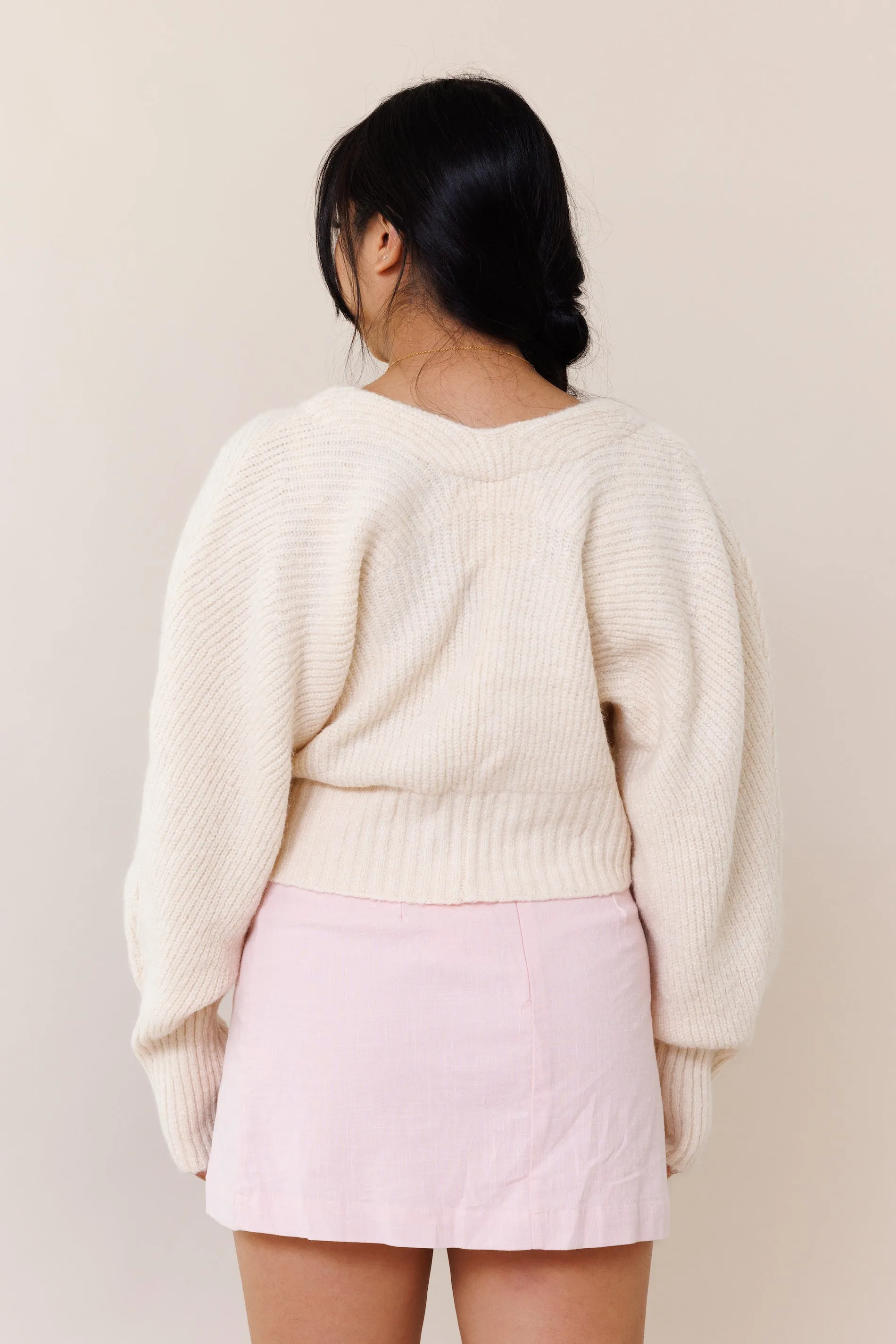 Whispers Cardigan - Cream
