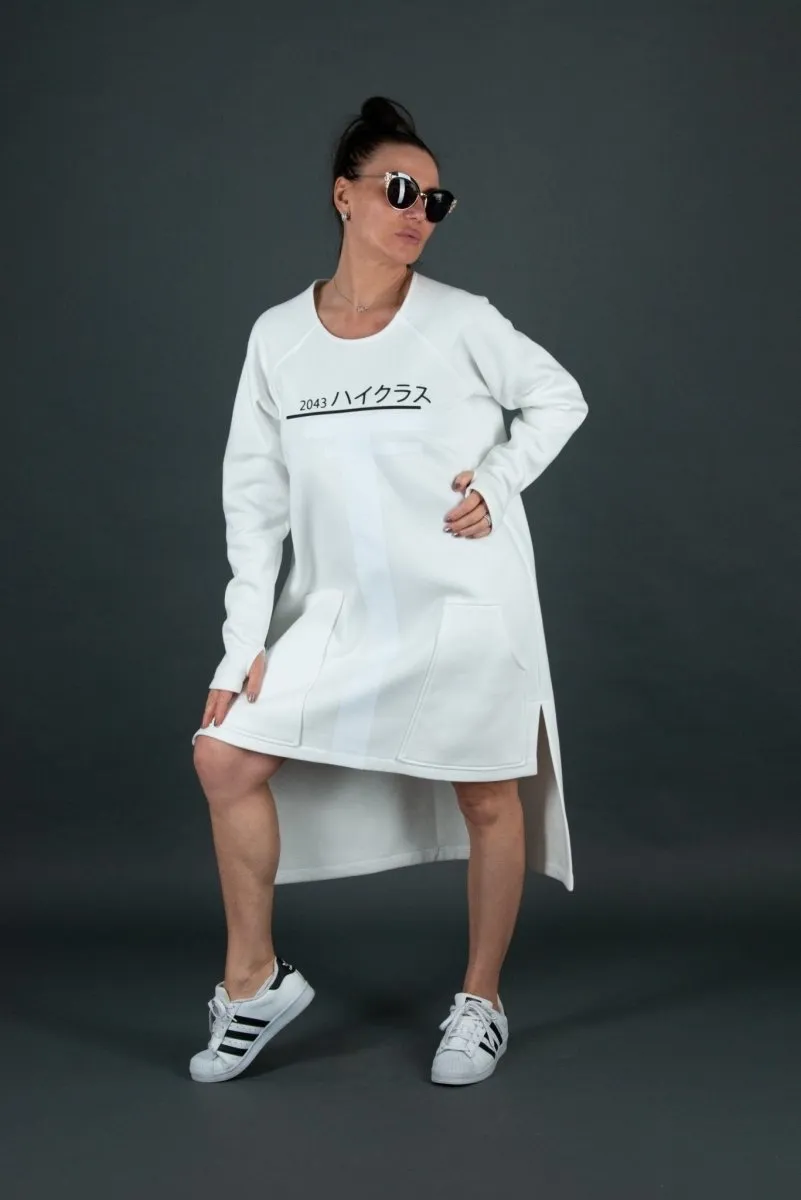 Woman Sweatshirt Dress IZABEL