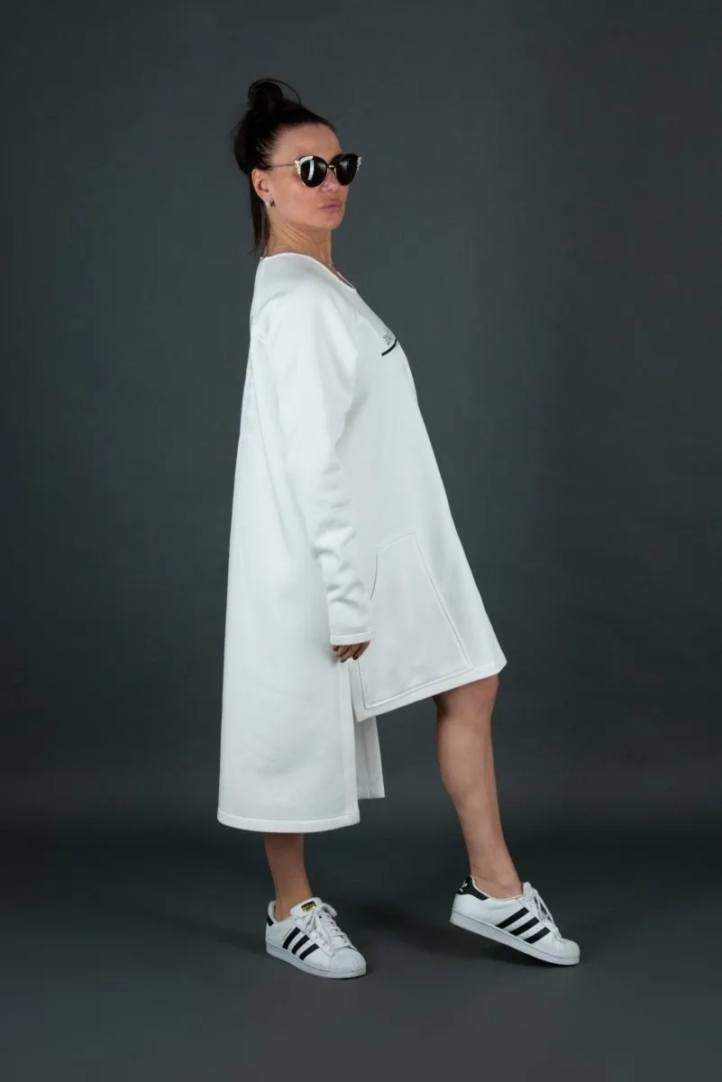 Woman Sweatshirt Dress IZABEL