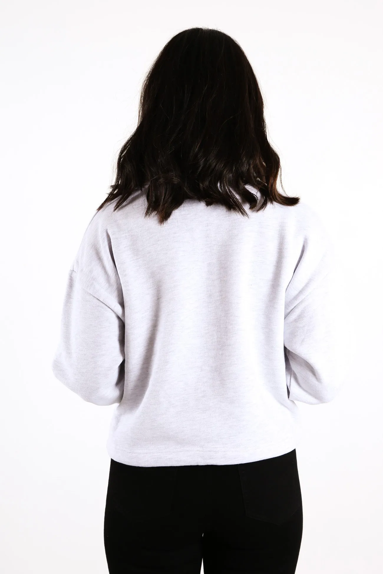 Workgear 1/4 Zip Fleece Snow Marle
