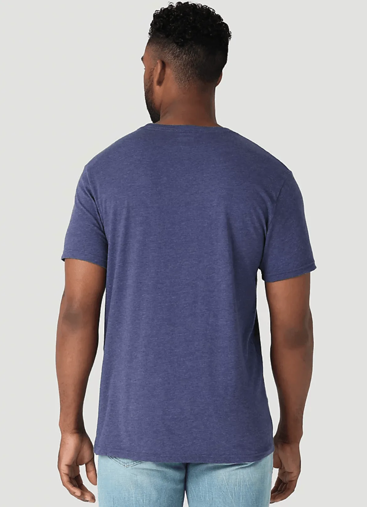 Wrangler Men's Lassoing Denim Heather Graphic T-Shirt 112315045