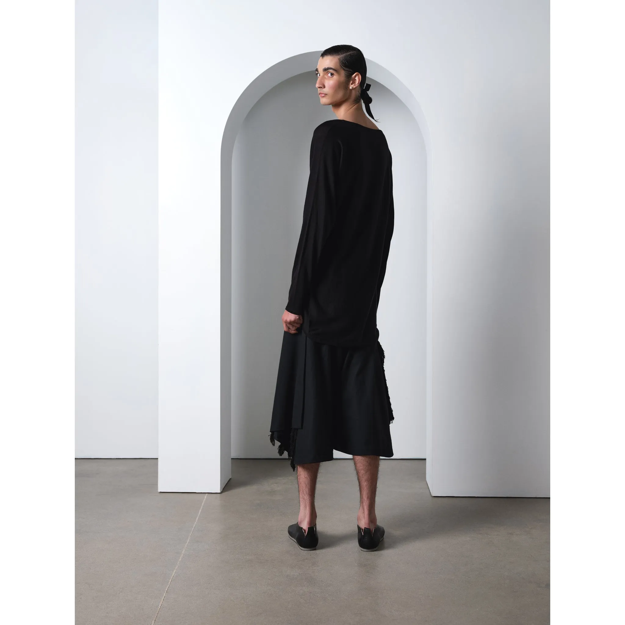 ZERO TOP KNIT (BLACK)