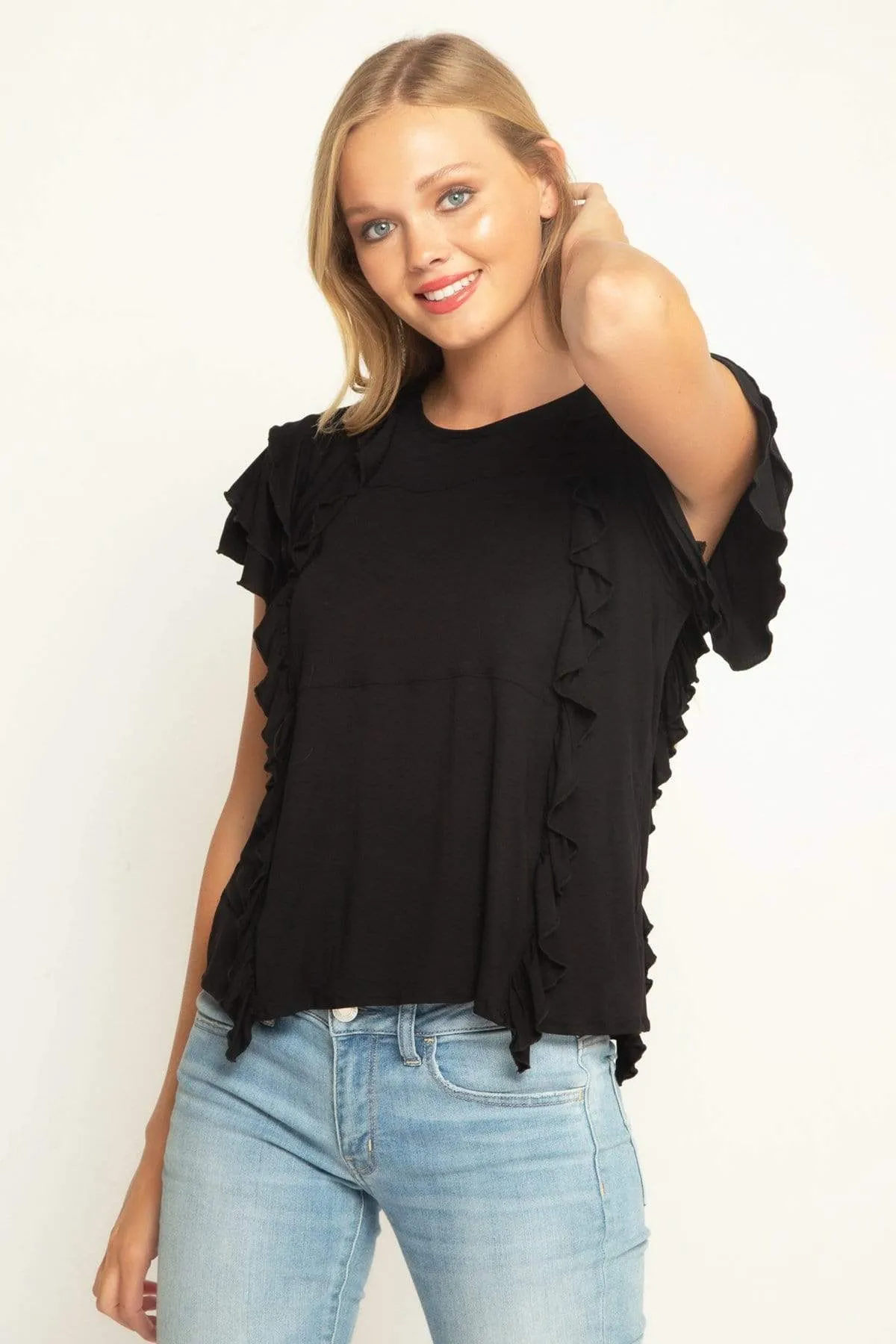 Zoe Top - Black or Navy